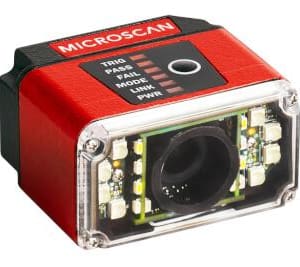 MicroHAWK MV-30 Câmara inteligente de série/USB em miniatura